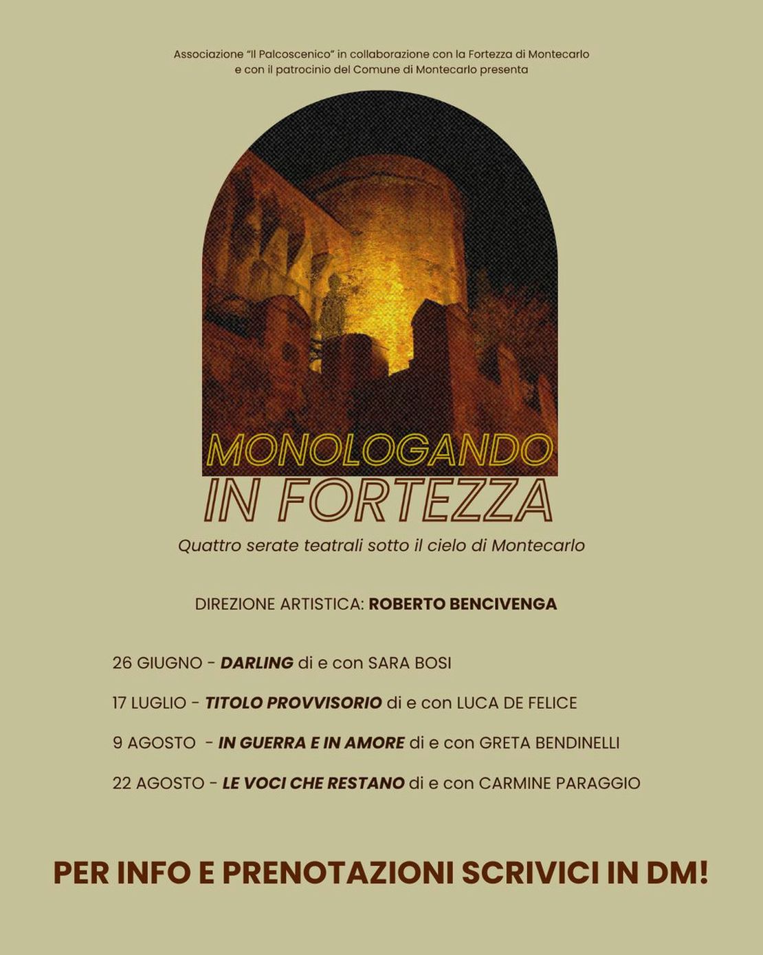 Monologues in the Fortress